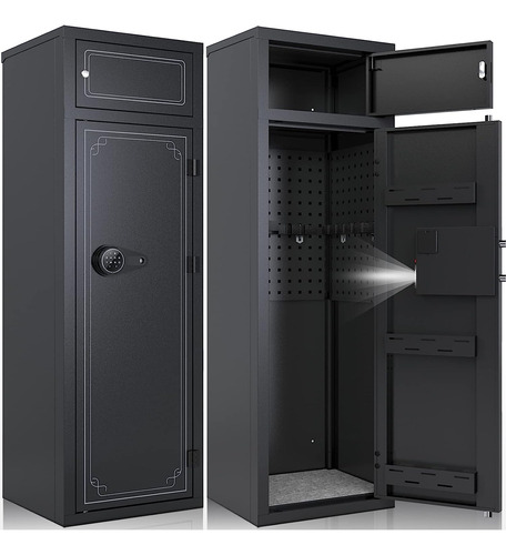 10-12 Gun Rifle Safe,gun Safes For Home Rifles And Pistols, 