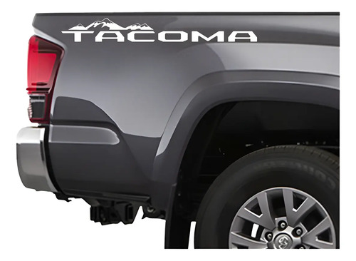 Calcomanías Car Decal Tacoma Mountain P/ Pick Up 3 Pzas