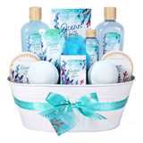 Cesta De Regalo Green Canyon Spa Baño Y Cuerpo Set 12 Piezas