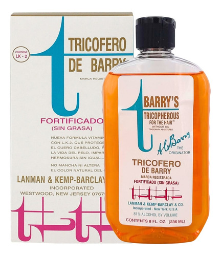 Tricofero Barry D-pantenol Sin Grasa 236ml  - Cabello Graso