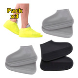 Pack X3 2 Fundas Calzado Impermeables Cubre Calzado Aislante