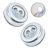 2 Un Lampada Luminária Toque 3 Led Guarda Roupa Armário Teto