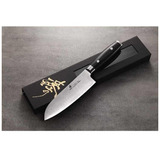 Zhen Japonés Vg-10 Cuchillo Santoku Chef De Acero 3 Capas