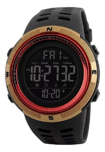 Reloj Skmei 1251 Tactico Militar Digital Sumergible Crono