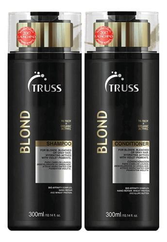  Truss Blond Shampoo + Condicionador 300 Ml