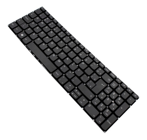 Teclado De Nb Compatível Para Lenovo Ideapad 320-15ikb Abnt2 Cor Cinza