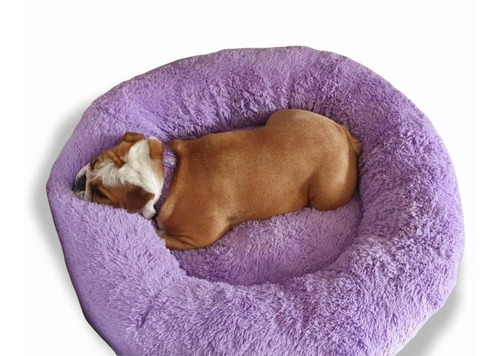 Cama Para Perro Gato Dona Antiestrés Razas Pequeñas Talla M 