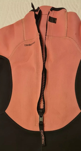 Traje De Neoprene Tribord Niña/o Talle 12 Rosa Claro