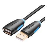 Vention - Cabo Extensão Usb 2.0 Preto 5 Metros - Cbcbj