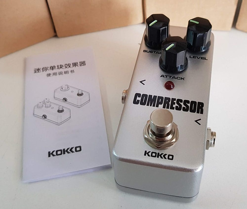 Pedal Sustein Compresor Melhor Custo Beneficio Boss Mxr F