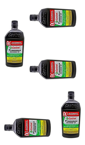 Kit Aceite Castrol Dexron Vi Transmision Automatic Hydra Mat