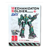 Mechanizaton Soldier 3 Rompecabezas 3d 2803o Diy