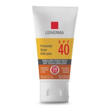 Protector Solar 40 Spf Toque Seco - Lidherma