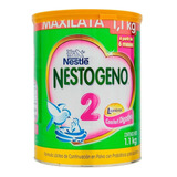 Leche De Fórmula En Polvo Nestlé Nestogeno 2 En Lata De 1.1kg - 6  A 12 Meses