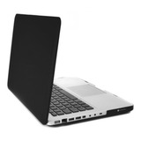 Case Capa Macbook 15 A1286 Preto Fosco E Transparente Fosca