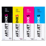 Tinta Para Sublimar Artjet Combo 4 Colores Profesional 400ml