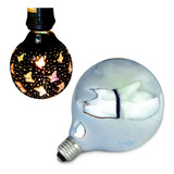 Foco Vintage Globo Led Decorativo 3d 4w Fireworks