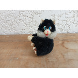 Boneco Agarradinho Antigo Gato 7cm De Altura 