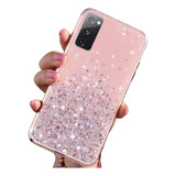Funda Samsung Galaxy S20 Fe Glitter Pink