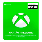 Microsoft Gift Cartão Xbox Brasil R$150