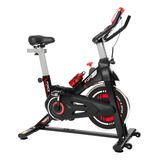 Bicicleta Spinning Fija Regulable Profesional Con Ruedas