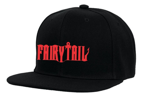  Gorra Plana Snapback - Fairy Tail - Logo - Anime - Tv