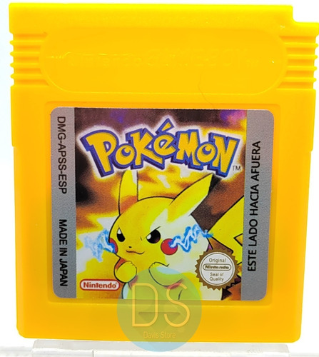 Pokemon Yellow Amarillo Version Español Re-pro Gbc Gba Full