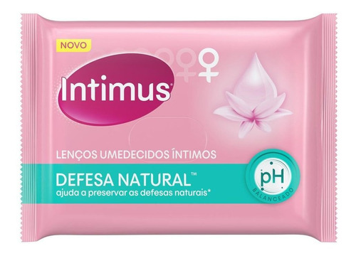 Lenços Umedecidos Defesas Naturais 16 Lenços Intimus