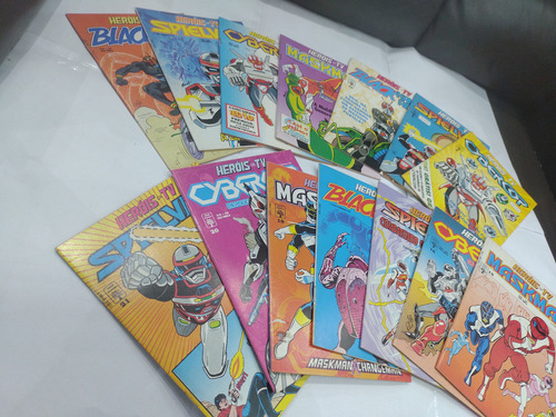 Heróis Da Tv Maskman, Spielvan, Compl 21 Vols + 2 Alma Banca