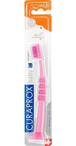 Escova Dental Infantil Curaprox Ck 4260b Curakid Rosa (2 Un)