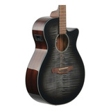 Guitarra Electroacústica Ibanez Aeg70-tch Charcoal Burst