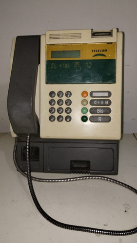 Teléfono Semipúblico Telecom Vintage