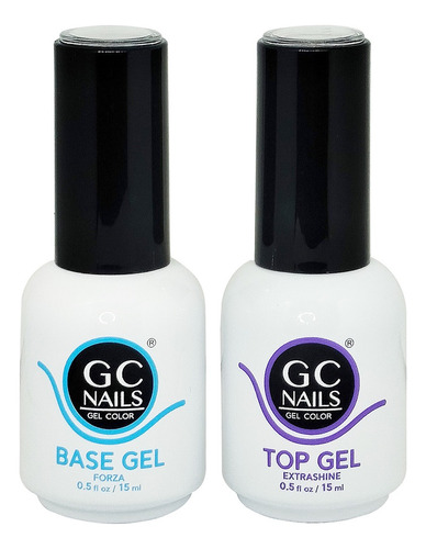 Base Y Top Gc Nails Novamore Para Gelish Uñas