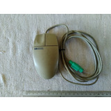 Mouse Hp Cinza Conector Antigo De Bolinha Esfera P2 Cod 3805