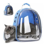 Mochila Bolso Mascotas Gato Perro Transparente Super Visión