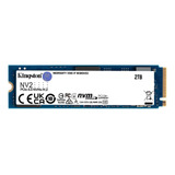 Disco Solido Interno Kingston 2tb Nv2 M.2 Pcie Nvme 2280