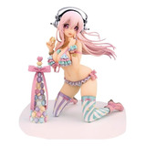 Figura Super Sonico Dj Sexy Bikini Hot Anime Macaron Tower