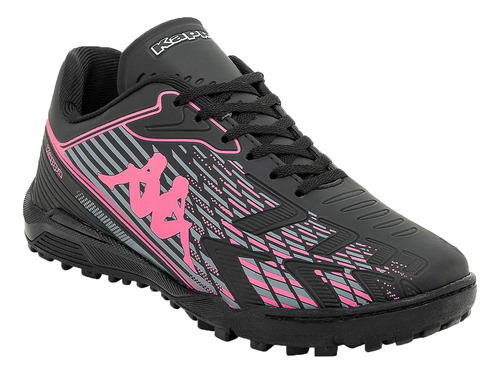 Botin Kappa Futbol Hombre Napoles Tg Negro-rosa Cli