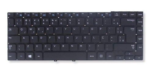 Teclado Para Notebook Samsung Ativbook Np270e4e-smbbr Abnt2