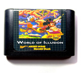 Mickey Mouse - World Of Ilusion - Mega Drive (cartucho Novo)
