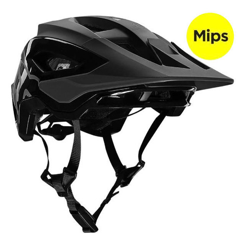 Casco Bicicleta Speedframe Pro Negro Fox Talla M