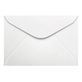 Envelope Branco 7x10cm Visita 63g Cof50 Pequeno Com 250 Und