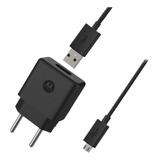 Carregador Motorola Moto G4 Plus 10w Com Cabo Micro Usb