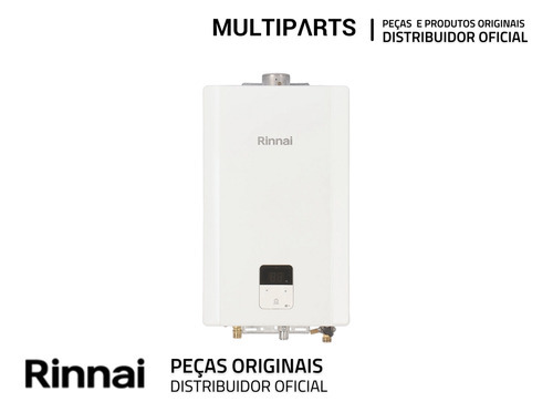 Aquecedor Agua A Gás Rinnai Digital Glp 10 Lts E100 Branco 127v/220v