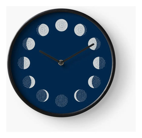 Reloj De Pared 25cm Arte Decoración Del Hogar Moderno #004