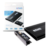 Case Exbom De Gaveta P/ Hdd 2.5'' Sata Slim Externo Usb 2.0