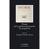 Poesãâa De La Primera Generaciãâ³n De Posguerra, De Aa. Vv.. Editorial Ediciones Cátedra, Tapa Blanda En Español