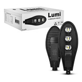 Luminaria Publica Led 150w 6500k Cor Da Carcaça Preto Cor Da Luz Branco-frio 110v/220v