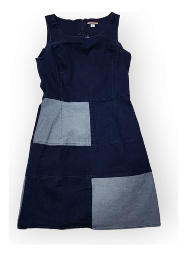 Vestido Tommy Hilfiger De Mujer Talla 2 Mezclilla A 2 Tonos 