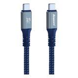 Cable Usb 4 Para Macbook Thunderbolt 4, 40 Gbps, Datos, 0,9